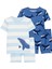 Erkek Bebek Pijama Set 4'lü Paket 1