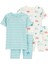 Erkek Bebek Pijama Set 4'lü Paket 1