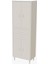 Trendline Era 54 x 183,5 x 32,5 cm 4 Kapaklı 2 Çekmeceli Mutfak Dolabı Çok Amaçlı Dolap 5