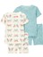 Kız Bebek Pijama Set 4'lü Paket 1