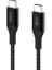Boostcharge Örgülü Usb-C Uyumlu Hızlı Şarj Kablosu 240W Siyah 1 Metre 4