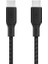 Usb-C Usb-C Usb-If Sertifikalı Çift Örgülü Data ve Şarj Kablosu, 100W, 2 Metre, 25000 Bükülmeye Kadar Dayanıklı, Siyah 1