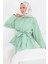 Belden Bağlamalı Tunik Mint - 27550 1