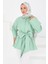 Belden Bağlamalı Tunik Mint - 27550 5
