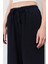 Palazzo Modal Siyah Kadın Pantolon 66-1832 3