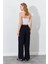 Palazzo Modal Siyah Kadın Pantolon 66-1832 4