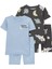 Küçük Erkek Çocuk Pijama Set 4'lü Paket 1