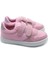 BURBER MESH ÇOCUK SNEAKER - PEMBE - 6003 - 28 4