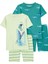 Küçük Erkek Çocuk Pijama Set 4'lü Paket 1