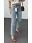 Juliet Açık Tint Destroy Detaylı Yüksek Bel Slim Fit Jean 1