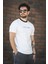 About Baskılı Çizgili Bisiklet Yaka Slim Fit Erkek Tshirt 3