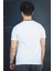 About Baskılı Çizgili Bisiklet Yaka Slim Fit Erkek Tshirt 4