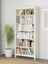 Hemnes Kitaplık Beyaz Vernik 90X197 cm 3
