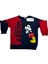 Mickey Mouse Baskılı Kırmızı-Lacivert Unisex Çocuk Pijama Takımı 2
