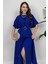 Alora Kadın Kemer Detaylı Şık Lacivert Elbise – Özel Günler Için Zarafet 3