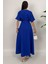 Alora Kadın Kemer Detaylı Şık Lacivert Elbise – Özel Günler Için Zarafet 6