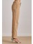 Günlük Giyim Bej Kadife Pantolon 3