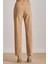 Günlük Giyim Bej Kadife Pantolon 6