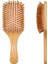 Bambu Dişli Tarak Ahşap Saç Fırçası 4