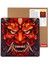 Katana Edition Red Oni 50X50CM Hybrid Gaming Espor Oyuncu Mouse Pad 1