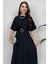 Alora Kadın Kemer Detaylı Şık Siyah Elbise – Özel Günler Için Zarafet 2