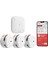 X-Sense Akıllı Duman Dedektörü (3x XS01-M + SBS50), SBS50 Baz Istasyonu Ile, Wi-Fi Duman Alarmı, X-Sense Ev Güvenlik Uygulaması ile Uyumlu, Kablosuz Bağlantılı Mini Yangın Alarmı, Model FS31 1