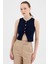 Laci Düğmeli Triko Kadın Yelek 2275 2