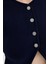 Laci Düğmeli Triko Kadın Yelek 2275 4