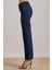 Düz Paça Mavi Jean Pantolon 5