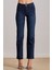Düz Paça Mavi Jean Pantolon 4