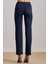 Düz Paça Mavi Jean Pantolon 6