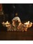 2'li Gotik Pelerinli Hayalet Mumluk Tealight Mumluk Dekoratif Mumluk Gothic Mumluk Goth Mumluk 1