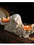 2'li Gotik Pelerinli Hayalet Mumluk Tealight Mumluk Dekoratif Mumluk Gothic Mumluk Goth Mumluk 7