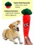 Peluş Havuç Sesli Köpek Oyuncağı – Hışırtılı, Ergonomik, Köpek Uyku/Oyun Arkadaşı 4