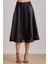 Midi Siyah Saten Etek 5