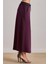 Yandan Cepli Bordo Örme Etek 4