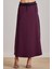 Yandan Cepli Bordo Örme Etek 5