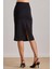 Midi Siyah Örme Etek 6