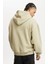 Bej Kapüşonlu Kanguru Cep Erkek Sweatshirt E7169 2