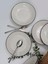 Arna Stoneware 20 cm Beyaz Anka Desenli Seramik Yemek Tabağı Seti, 6 Adet – Şık ve Dayanıklı Tasarım 7