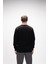 Mountaın Crewneck Erkek Sweatshirt Siyah 3