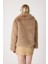 Premium Kürk Şal Yaka Ceket Kahverengi 4