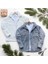 2'li Erkek Düğmeli Slim Fit Peluş Ceket - Kışlık Polar Shacket Trend Model 2