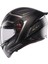 K1 S E2206 Slıng Matt Black Grey Kask 4