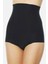 Kadın Siyah Dikişsiz Yüksek Bel Slip Korse 9050 1