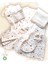 Tuli Dots Harikalar Diyarında Baby Shower Müslin Bebek Hediye Seti 3