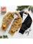 2'li Erkek Düğmeli Slim Fit Peluş Ceket - Kışlık Polar Shacket Trend Model 2