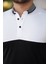Erkek Yakalı Çift Renk Kısa Kollu T-Shirt 3