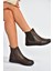 V324501103 Kahverengi Hakiki Deri Kadın Bot 4