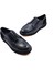 M22328 Hakiki Deri Erkek Bağcıklı Siyah Klasik Loafer Ayakkabı 5